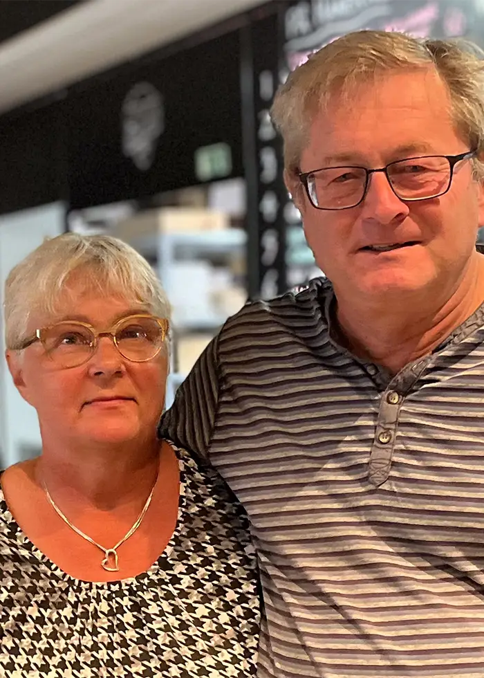 Billede af ejerne af Fredericia Brewpub